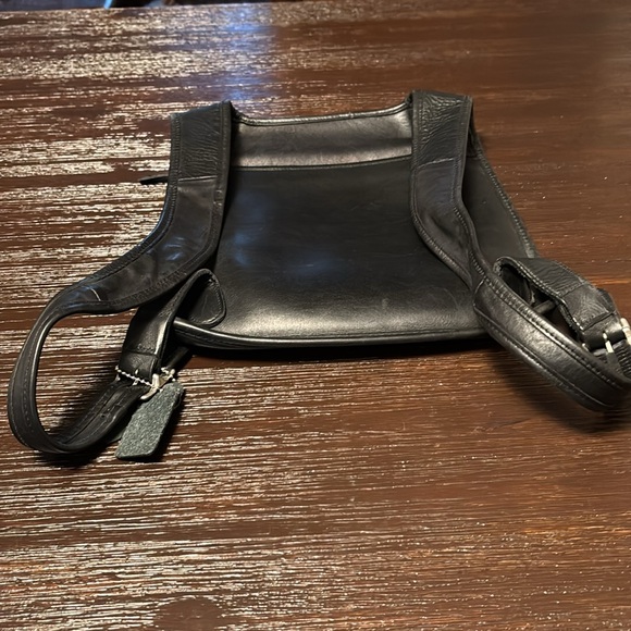 Vintage Black Coach Backpack - Picture 6 of 9